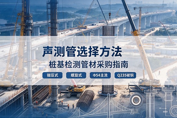 定边声测管选型标准