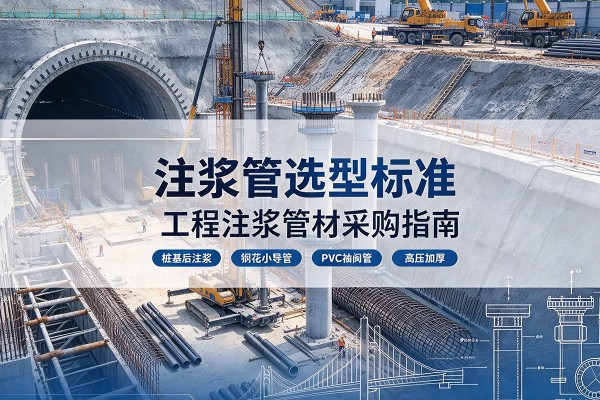 定边注浆管选型标准