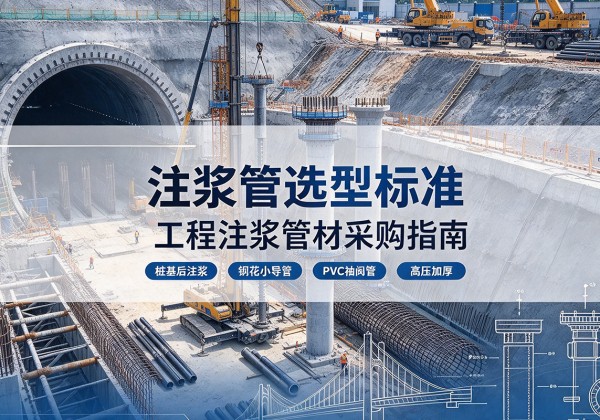 定边注浆管选型标准